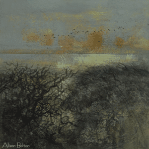 Landschafts-Gemälde von Alison Bolton, New Forest